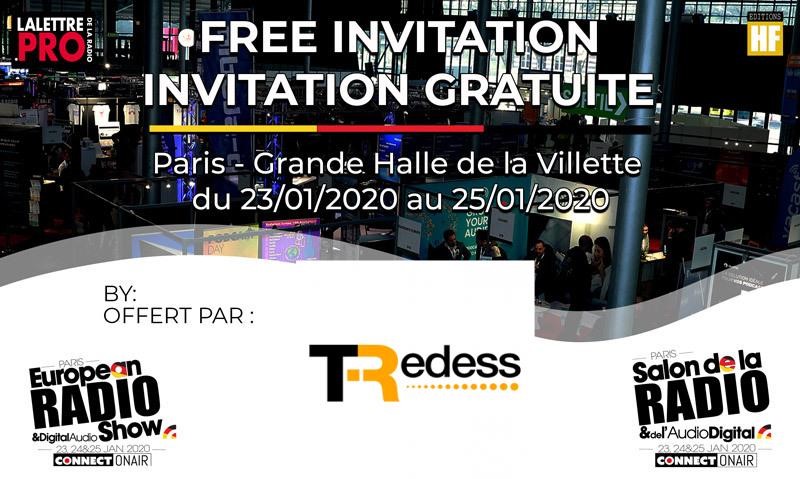 Visit TRedess at European Radio Show 2020 in Paris