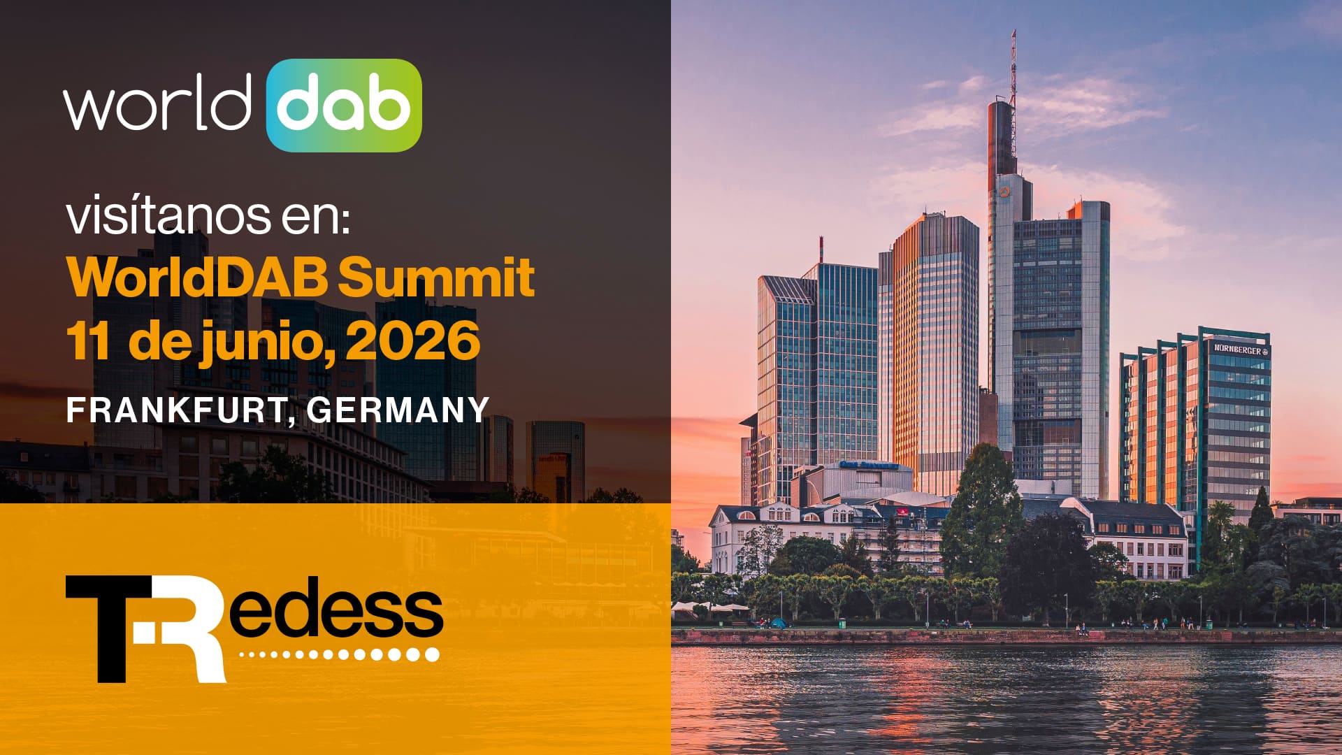 ¡Visita a TRedess en la WorldDAB Automotive 2026!